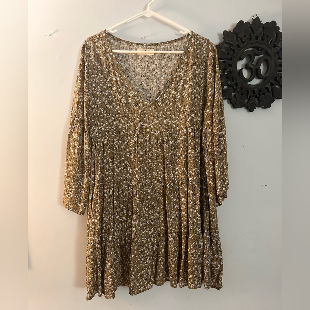 Cute Floral Babydoll Dress/Tunic!